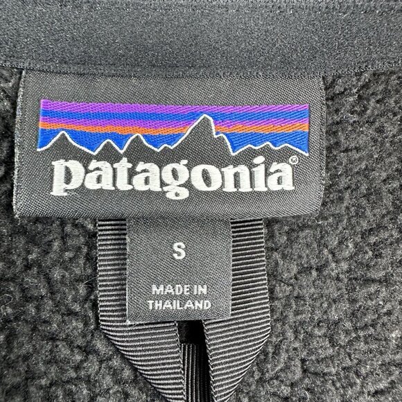 Patagonia Women's Black‎ Activewear Better Sweater Fleece Jacket S/C38.2 - Picture 9 of 16